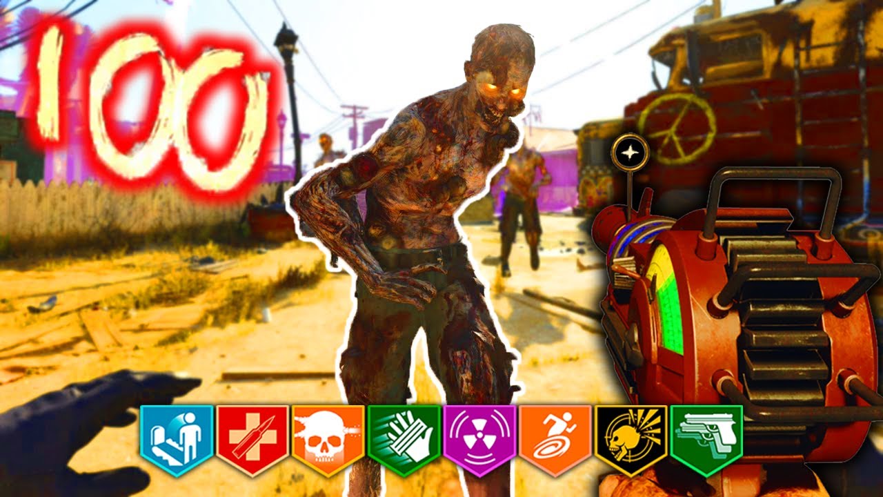 RUNDE 100 AUF NUKETOWN IN COLD WAR ZOMBIES!