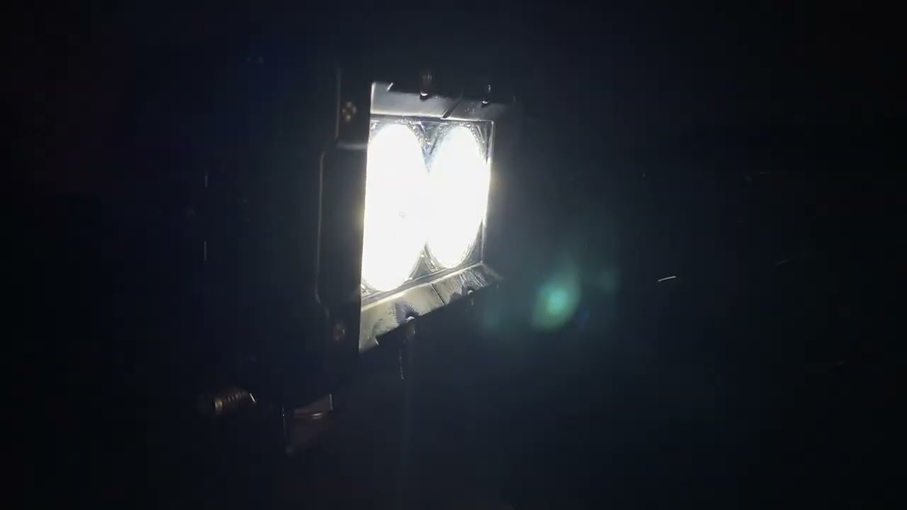 GTBS06B-2L Single Row 10W/PCS Osram Led Light Bar Night Test