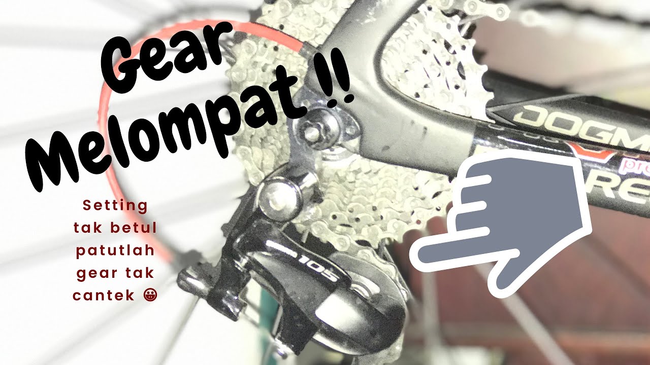 How to setting RD Rear Deraileur ( Bagaimana Nak Setting RD Supaya Shifting Cun )