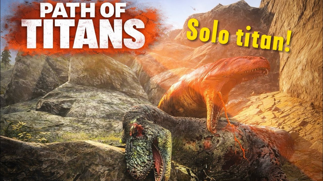 SOLO TITAN IN RIPARIA! - PvP 1v1s & Vs pack | Path of Titans Official Riparia PvP