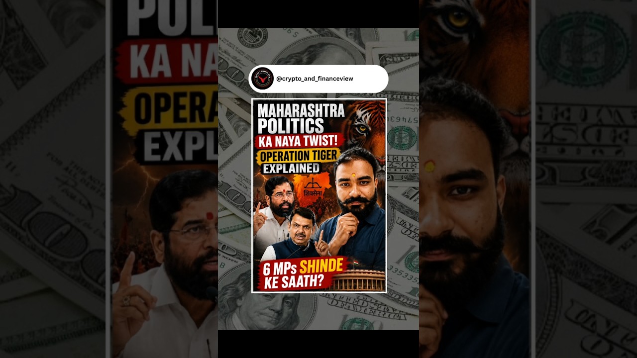 Maharashtra Politics Ka Naya Twist | Operation Tiger Explained