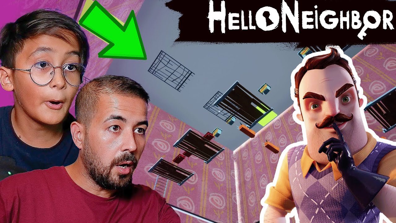 DEV PARKUR ODASINI BULDUK! | WANTED NEIGHBOR MOD 3. BÖLÜM