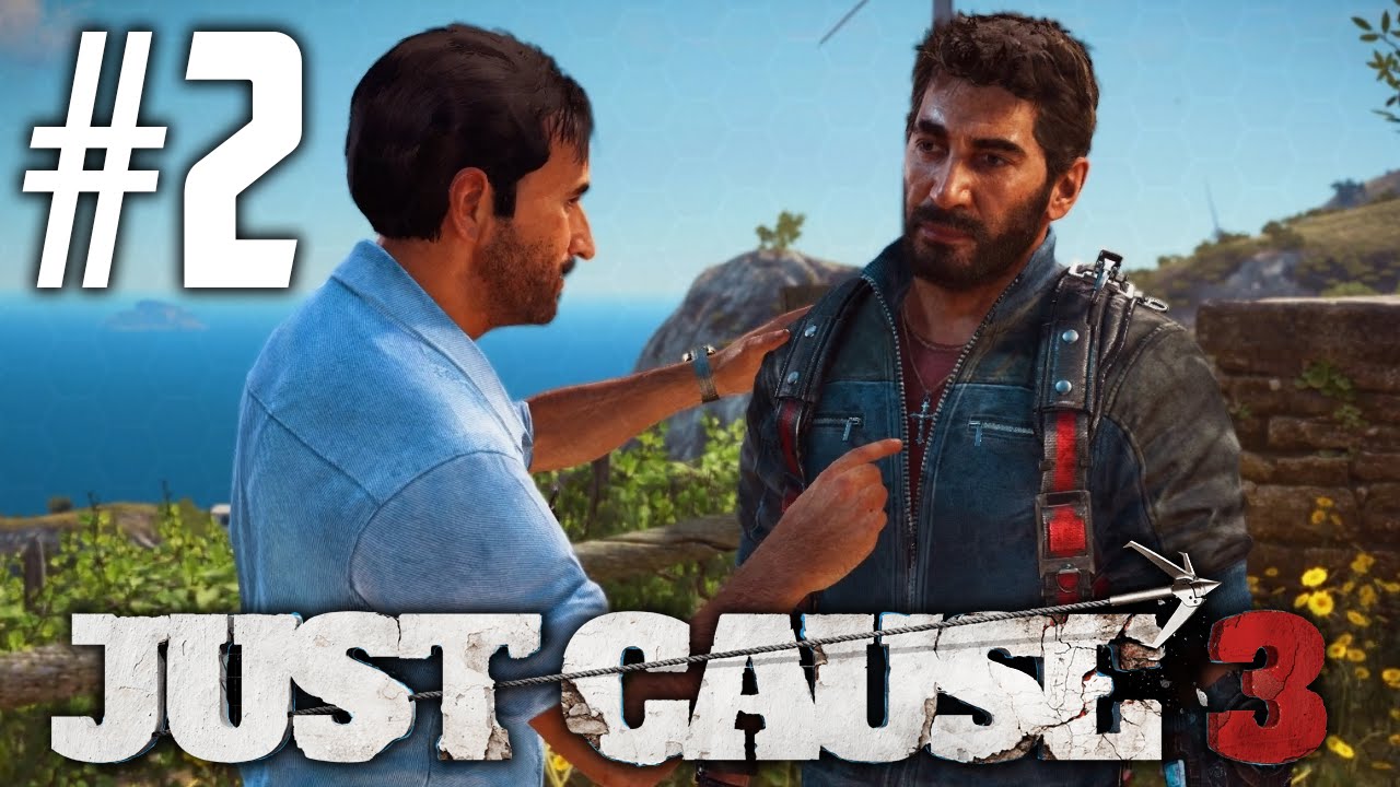 GRAPPLING HOOK UPGRADE! - Just Cause 3 #2 (JC3 Let's Play PS4)