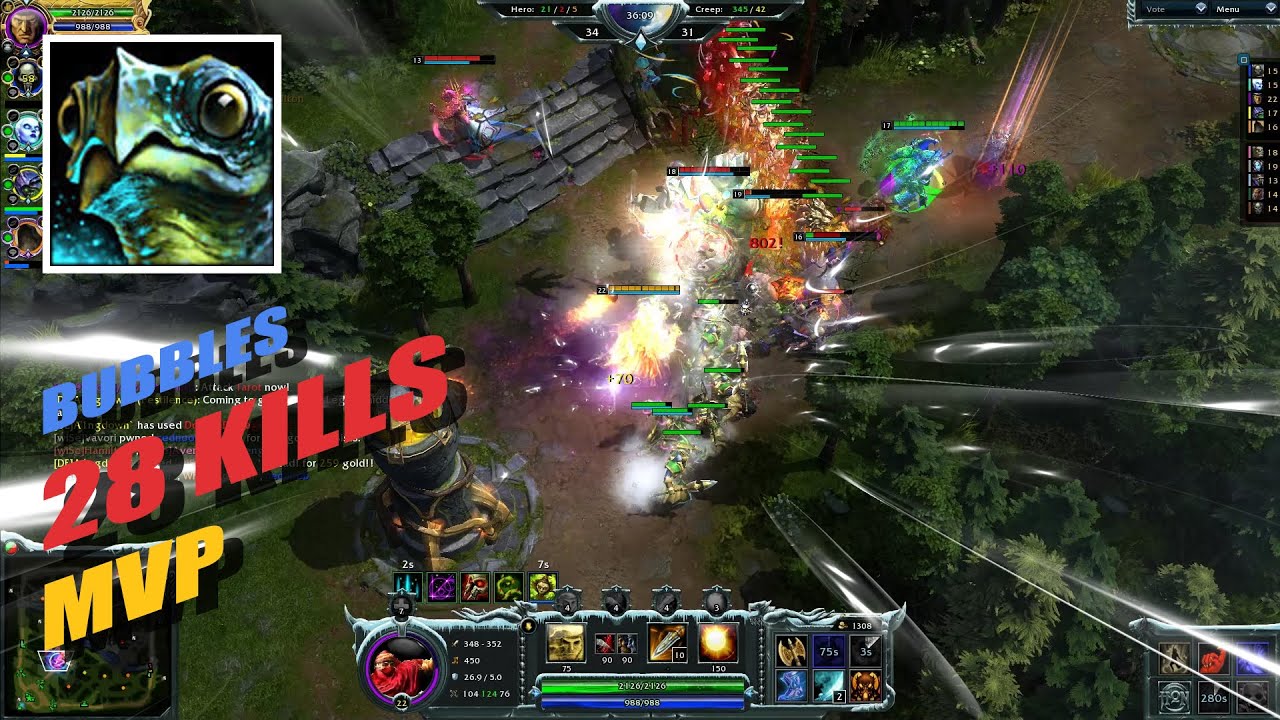 HON BUBBLES - 28 Kills - MVP