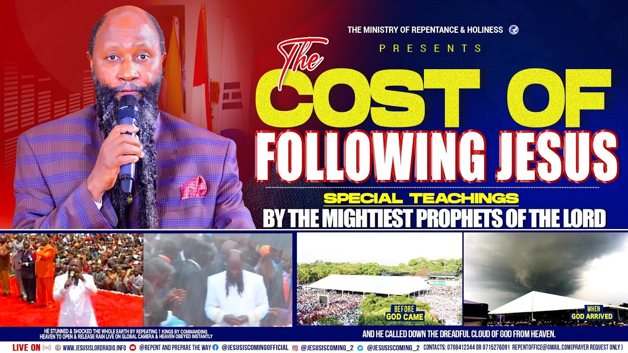 The Cost Of Following Jesus Christ - Prophet Dr David Owuor Teachings