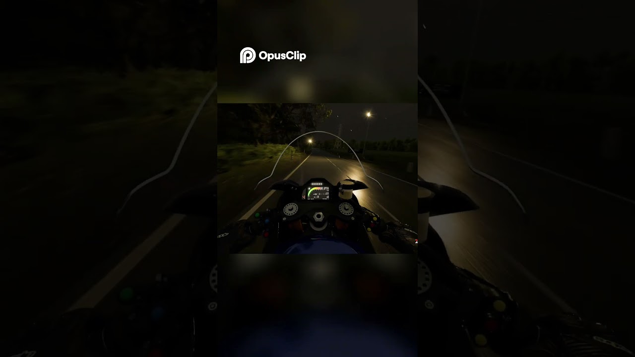 Night Motorcycle Ride  Speeding Through Twisty Roads! 