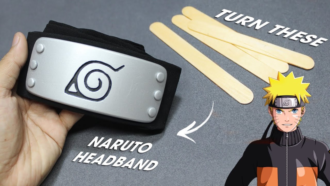 EASY DIY  |  Making my Popsicle (Bandana) Naruto Headband for ONLY $3 | FREE TEMPLATE