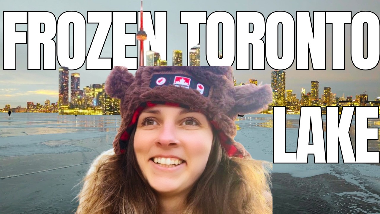 J’ai Marché sur le Lac Ontario Gelé à Toronto à -25°C… et J’ai Survécu