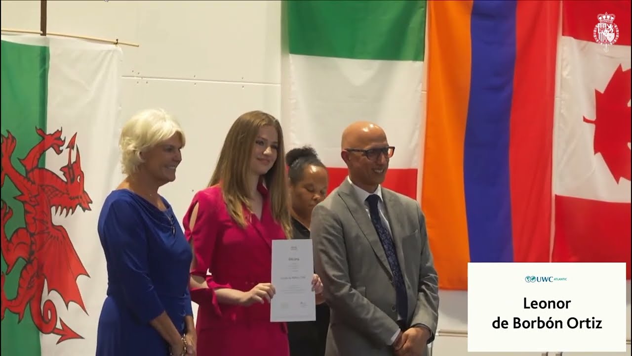 Ceremonia de graduaci&oacute;n de Su Alteza Real la Princesa de Asturias en el UWC Atlantic College