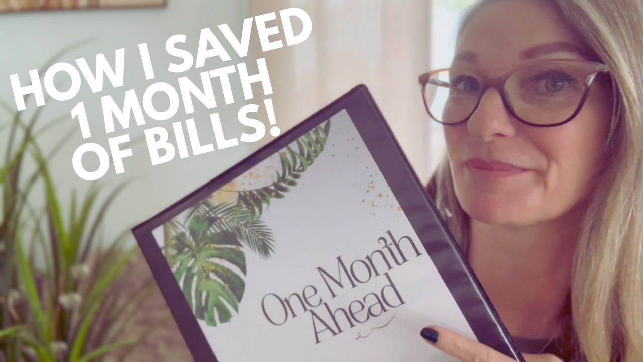 🤑 8 STEPS I Used To Get One Month Ahead On Bills 