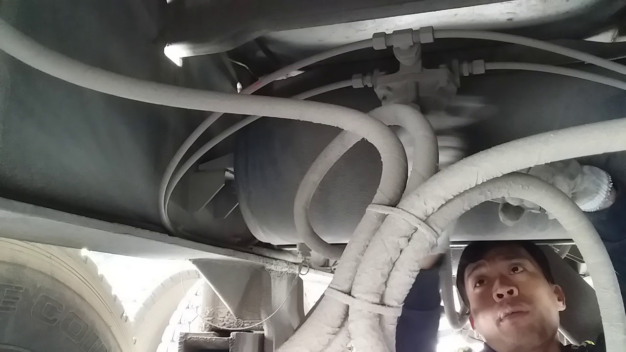 Sửa lỗi phanh mooc bị xả hết hơi khi nhả phanh để khởi hành. p1