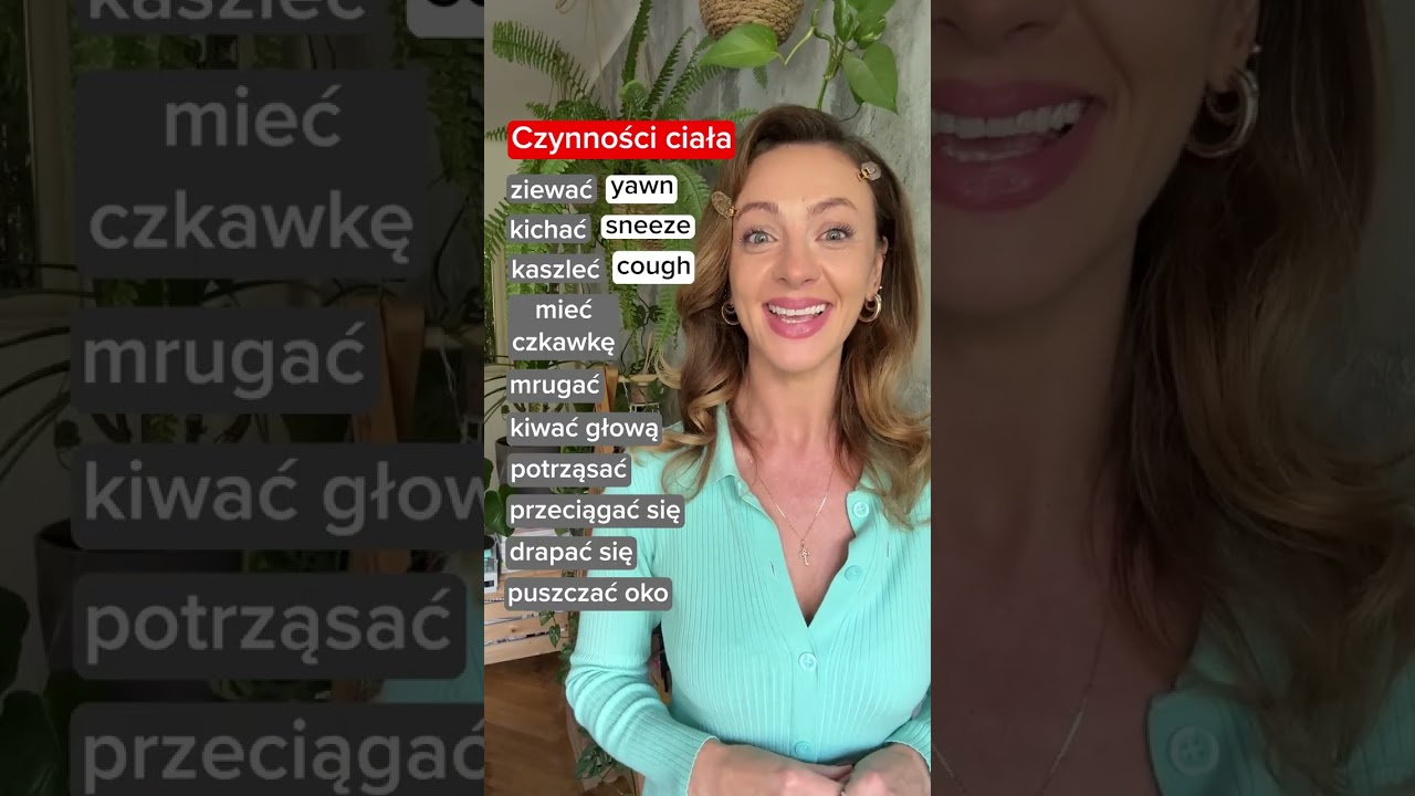 Angielski w praktyce - czynności ciała 🧠