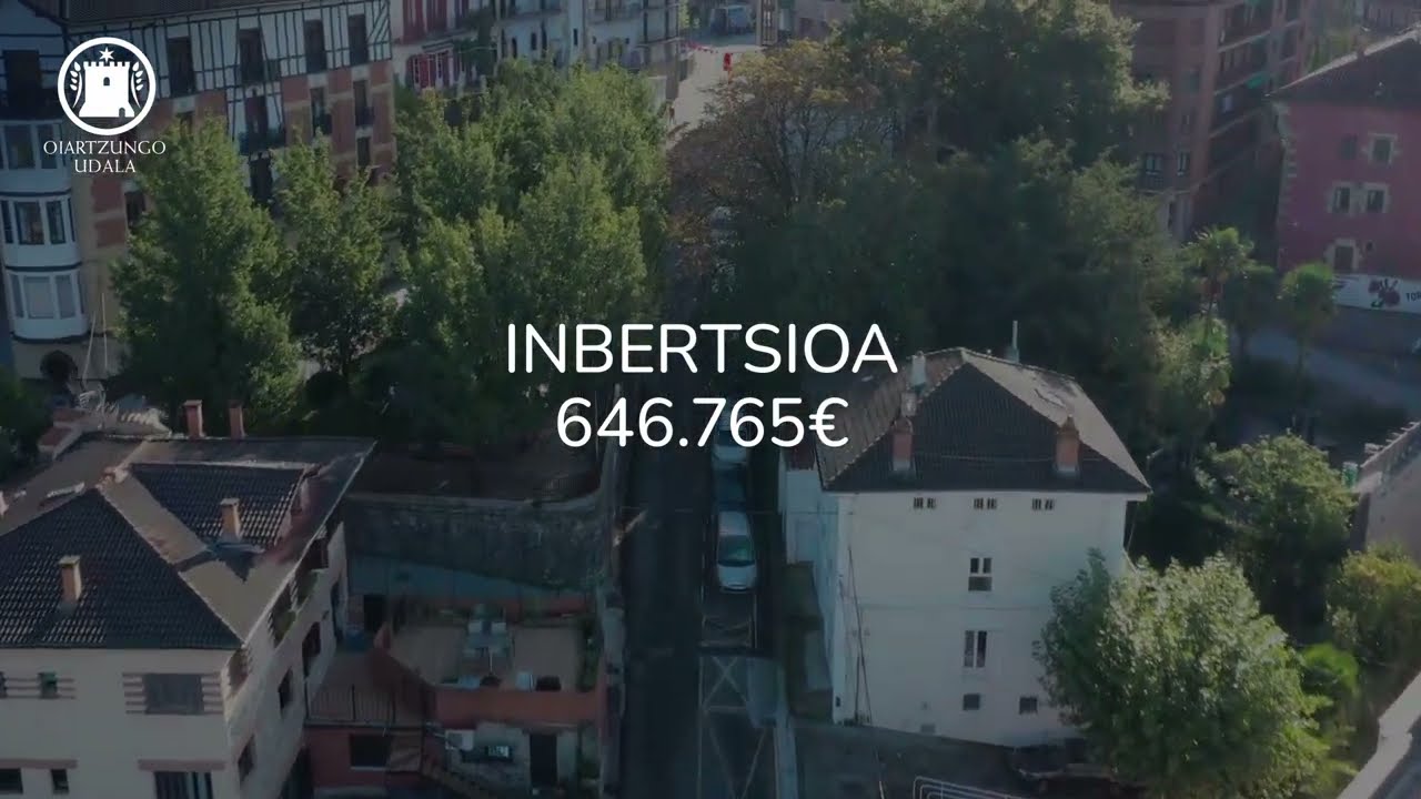 Rafael Pikabea etorbidea biziberritzen ari da Oiartzungo Udala