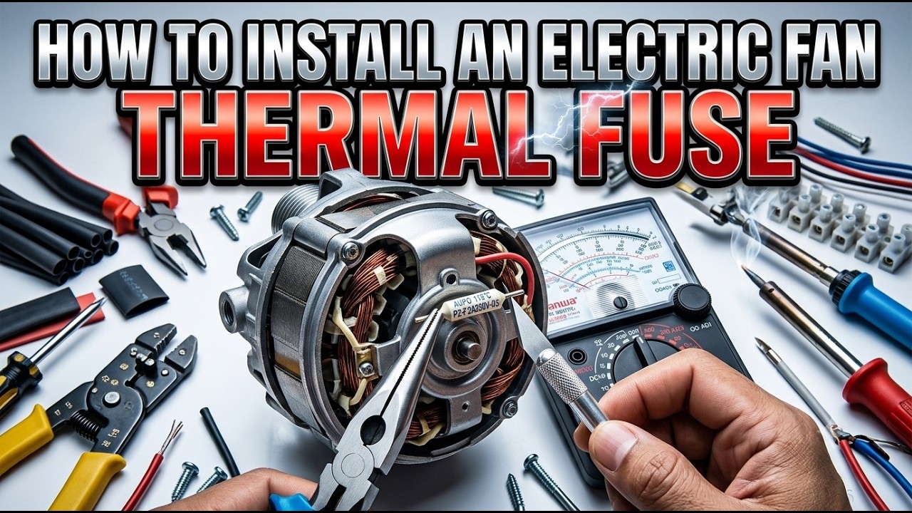 How To Install An Electric Fan Thermal Fuse