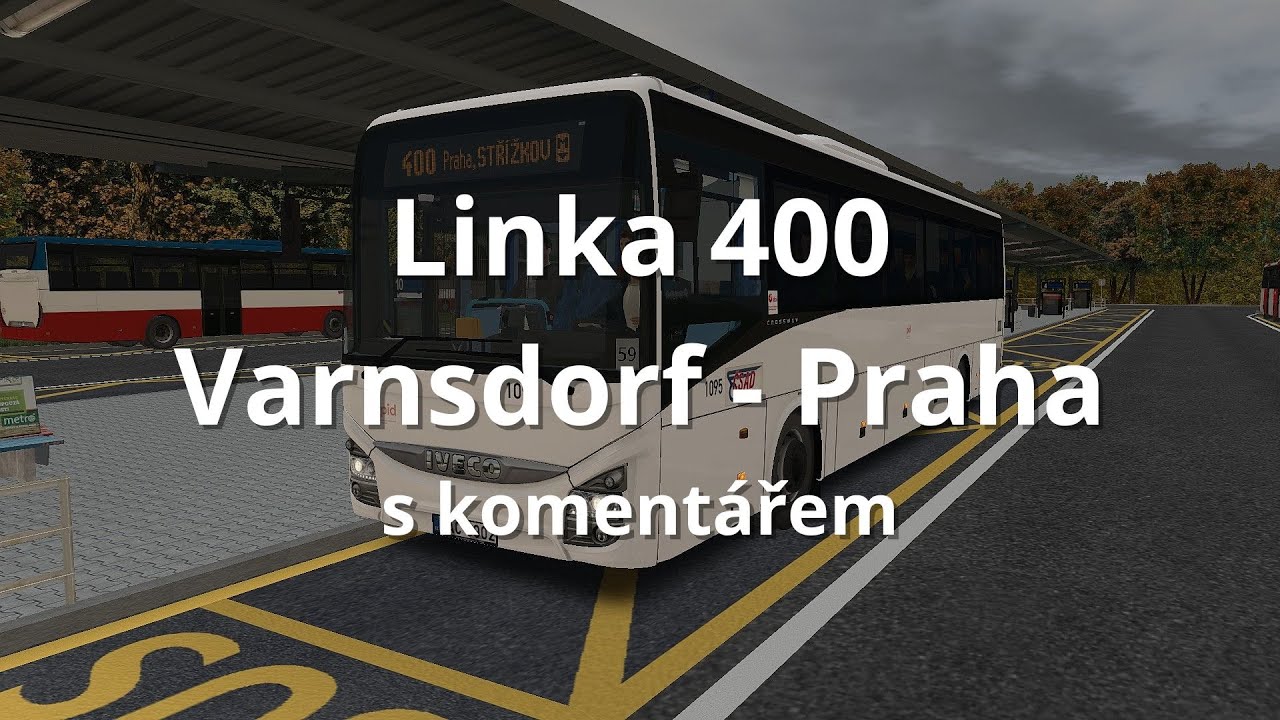 OMSI 2 | Komentovaná jízda s Ivecem do Prahy | Mapa 400