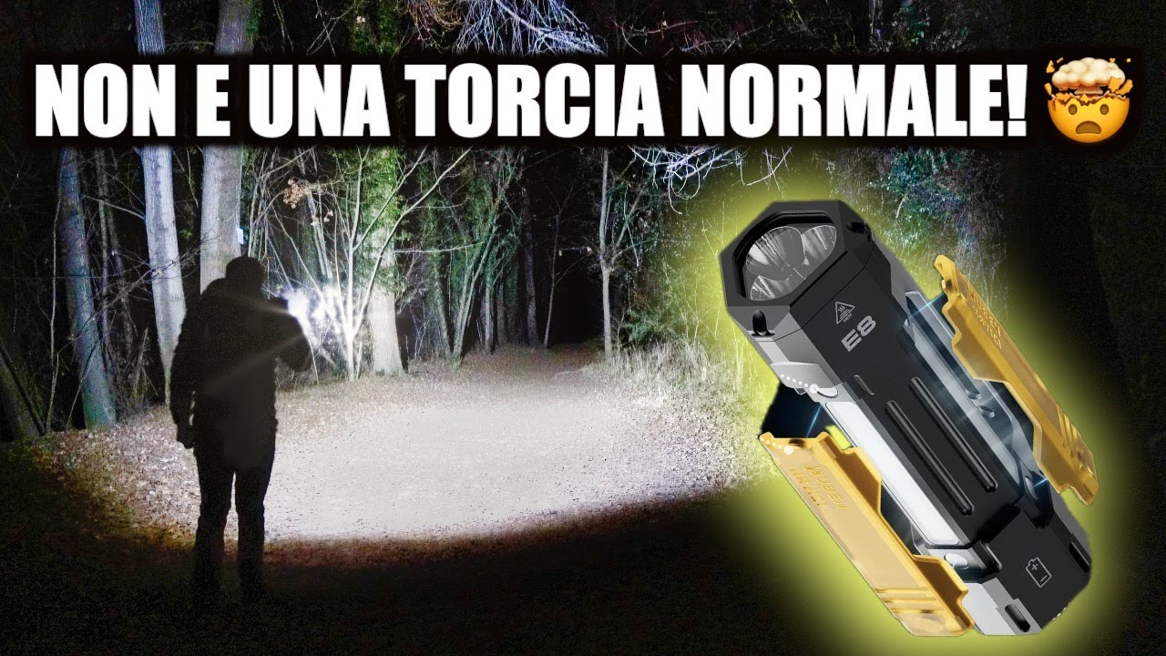 NON E' UNA TORCIA NORMALE... ed è assurda 😱