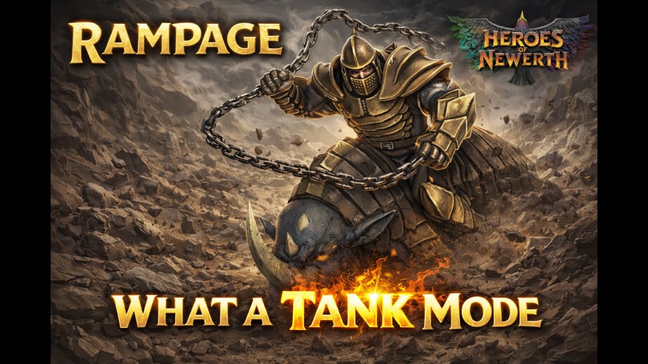 HoN REBORN – Вот как нужно играть в RAMPAGE, чтобы победить!