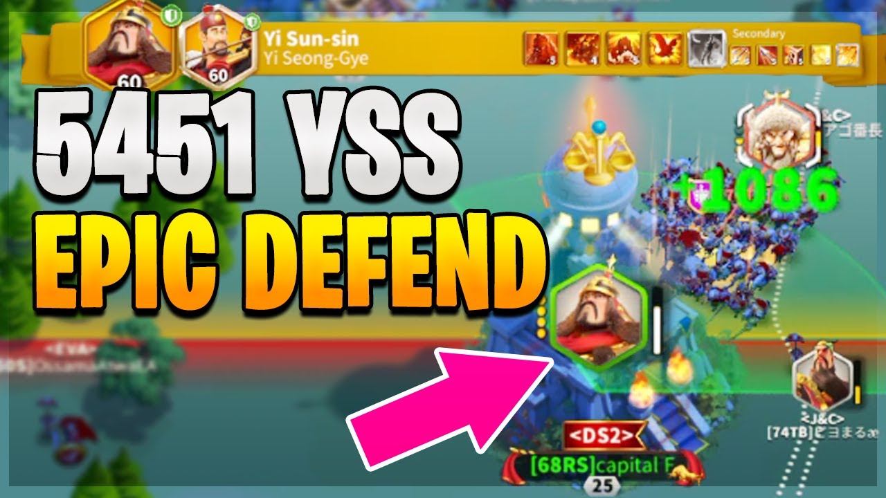 YSS 5451 Takes Multiple City Rallies [ Moderate Spender? ] | Rise of Kingdoms
