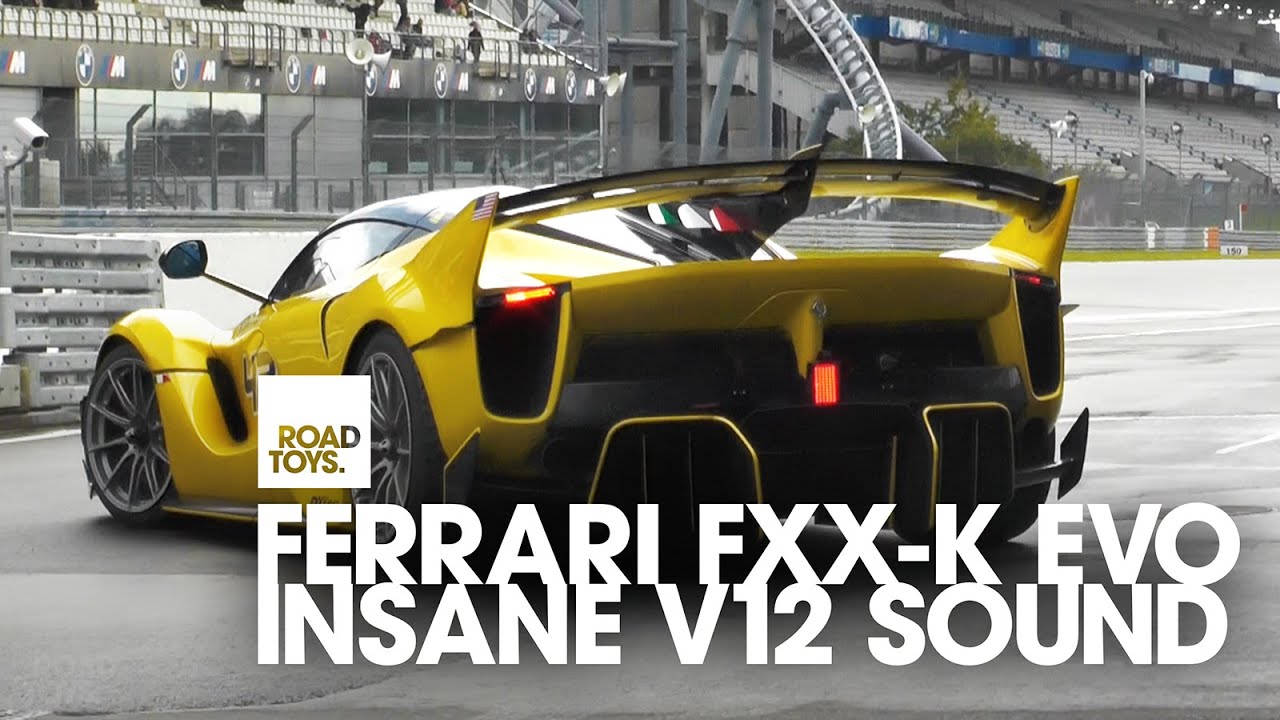 Ferrari FFX-K Evo and Ferrari 599 XX insane V12 Sounds. Ferrari Corse Clienti Nuerburgring 2021.