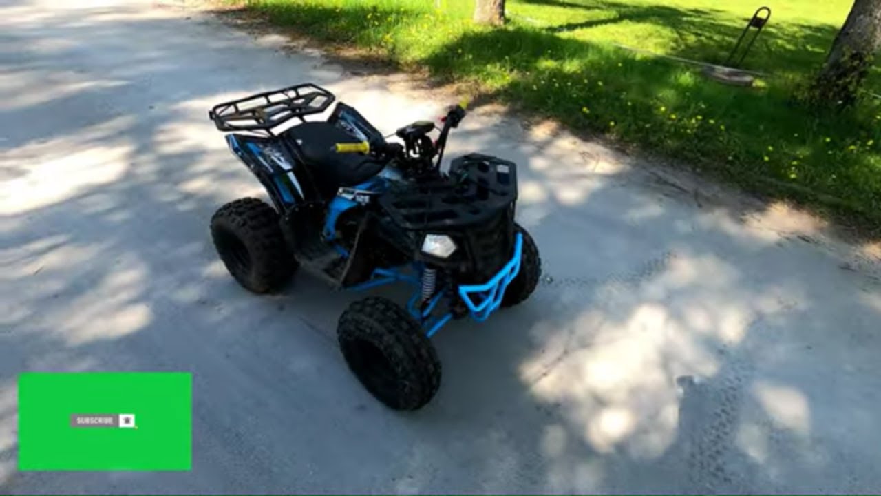 ATV Quad Bike 125cc | POV Test drive #129