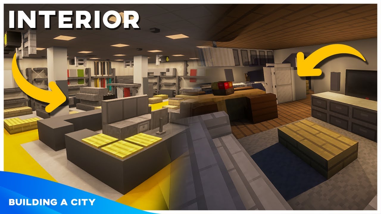 Interiorrrrrr - Building A City #162 [Minecraft Timelapse]