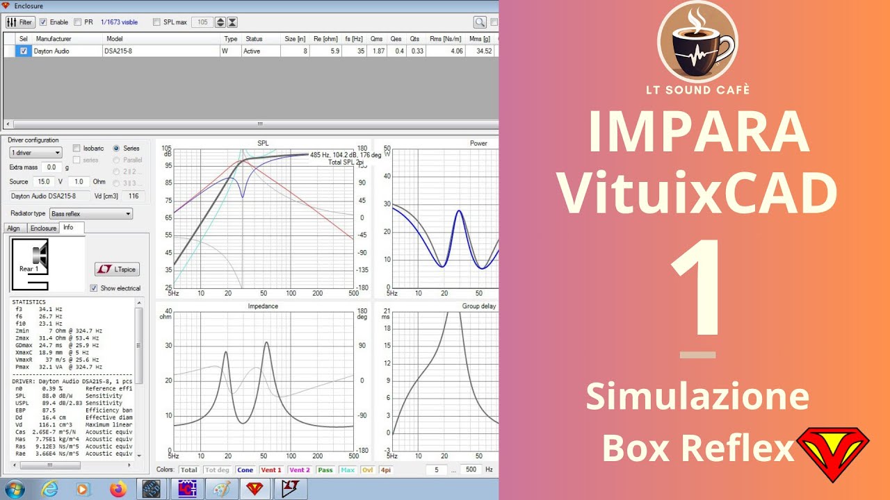 Impara VituixCAD 1 - simulazione box