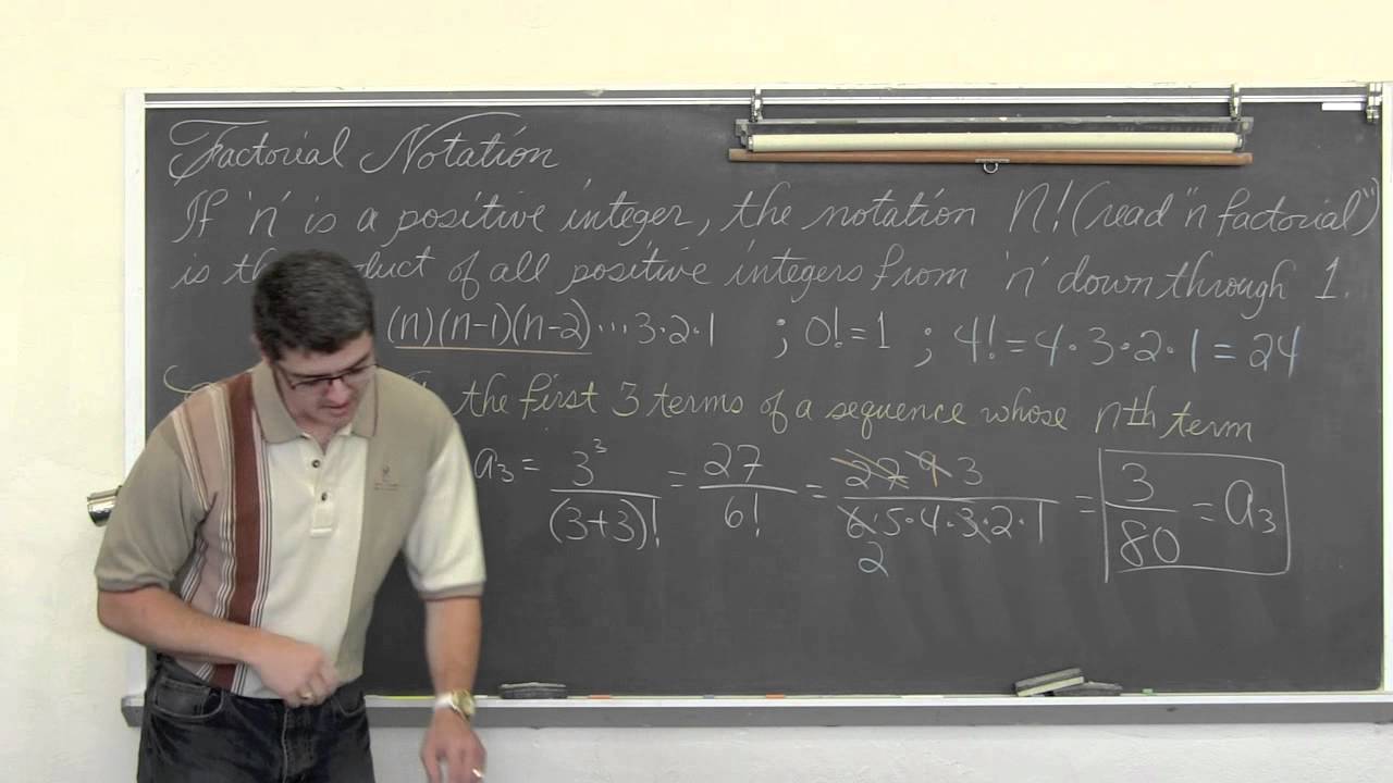 Factorial Notation