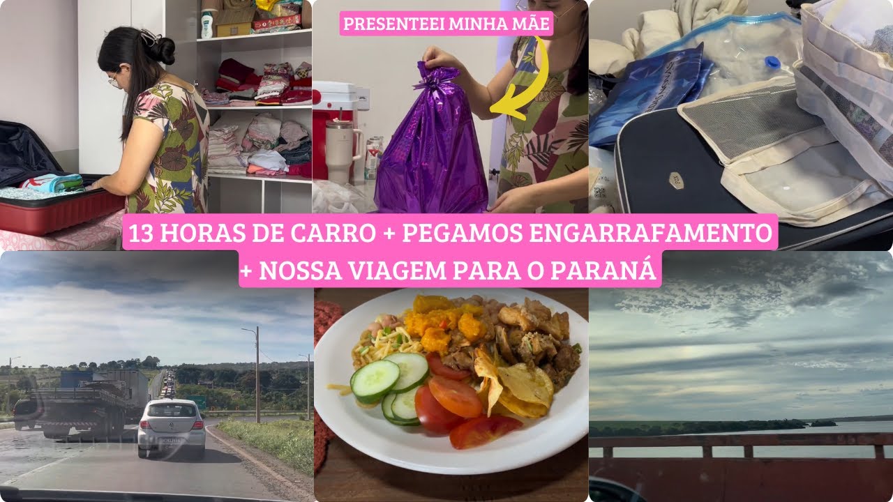 VLOG: CHEGOU O GRANDE DIA | FIZEMOS AS MALAS | PEGAMOS ENGARRAFAMENTO | PRESENTEEI MINHA MÃE E MAIS