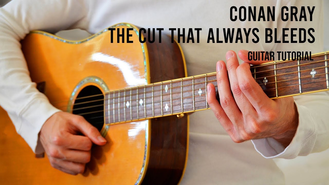 Conan Gray – The Cut That Always Bleeds EASY Guitar Tutorial With Chords / Lyrics