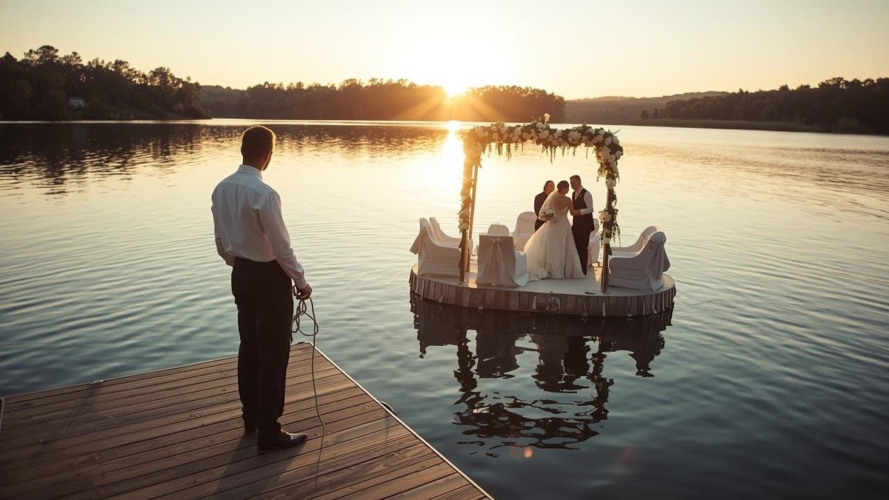 HOA Hosted Daughter's Dream Wedding on MY Dock — I Released the Ropes and Watched It Drift Away