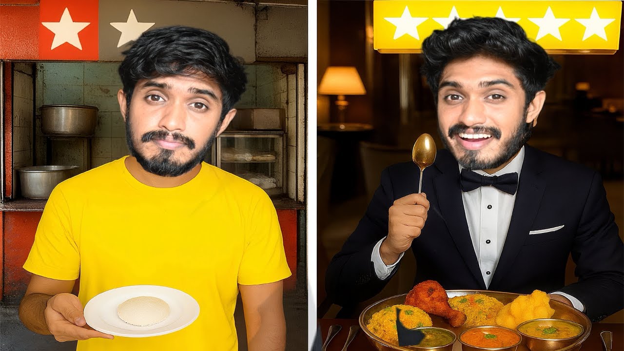I Tried Low VS Expensive Dining Experience!