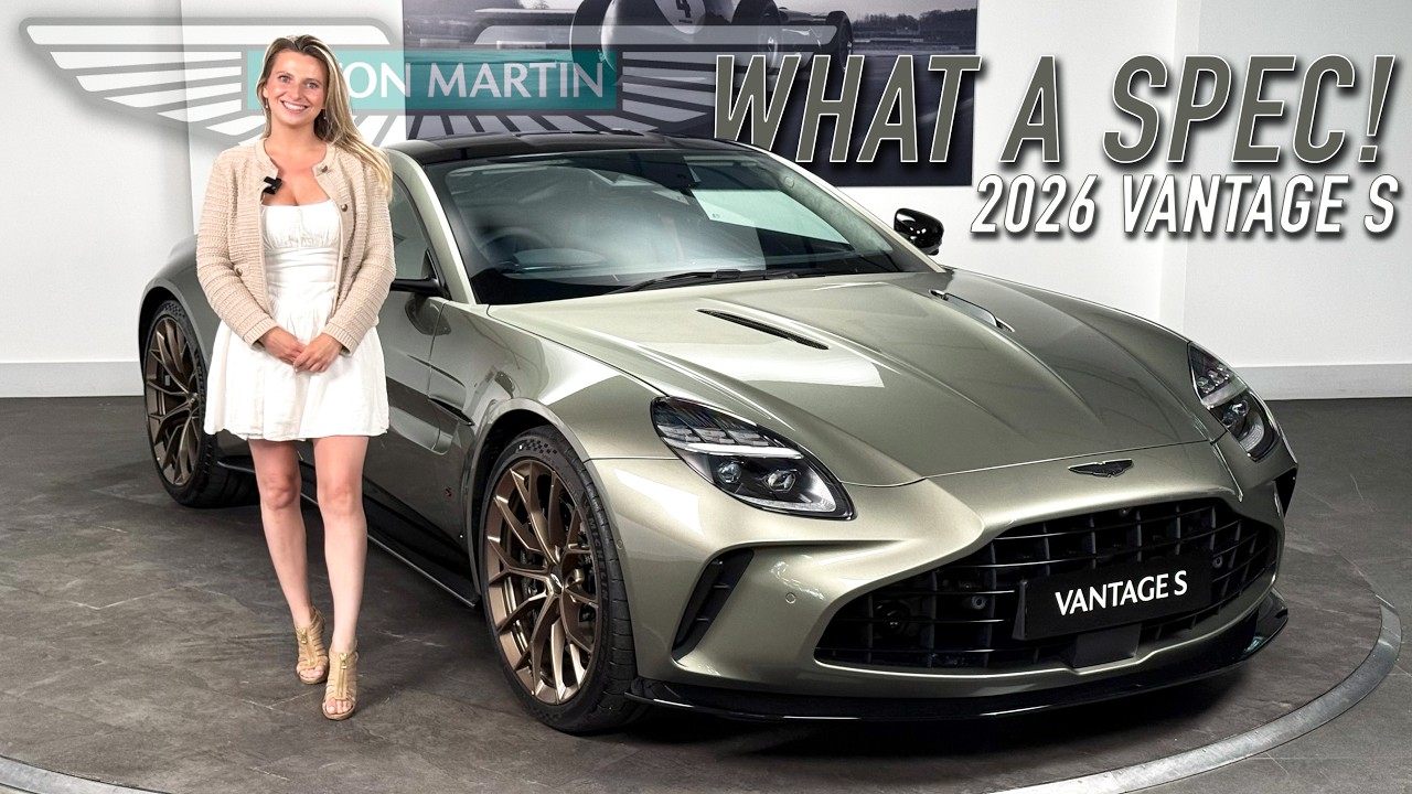 ИДЕАЛЬНАЯ КОМПЛЕКТАЦИЯ этого Aston Martin Vantage S 2026 года &mdash; Обзор с Грейс