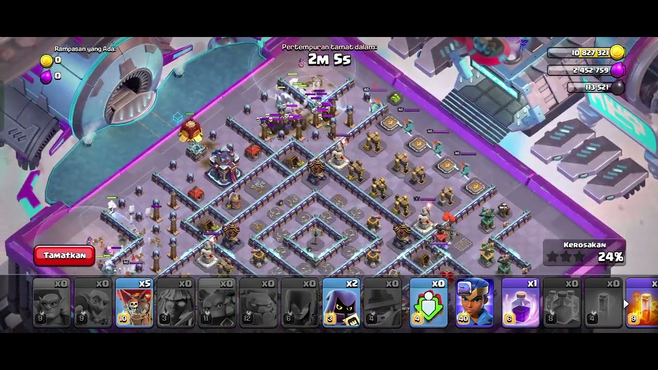 Royal Challenge tutorial easy 3 star ( i got it in 2nd try)