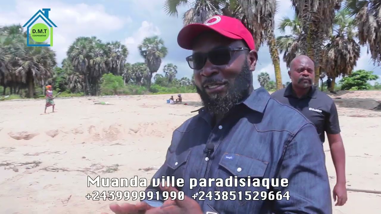 Opportunité d'avoir un terrain au bord de l'océan à Muanda Ville Paradisiaque