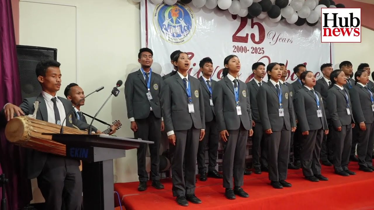 Hub News | Williamnagar Govt  College ni Anthem
