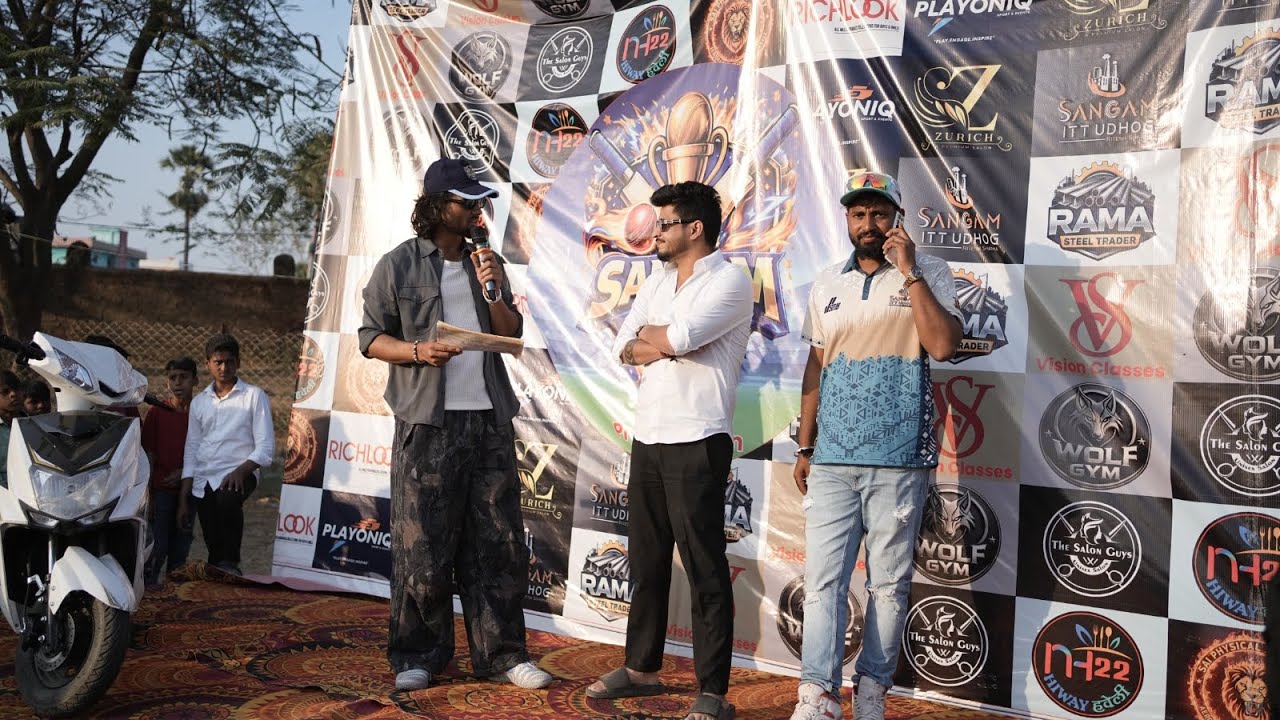 Sangam cup vlog #gujrattenniscricket #cricket #cricketground #cricketlover #cricketvenue #bihari 