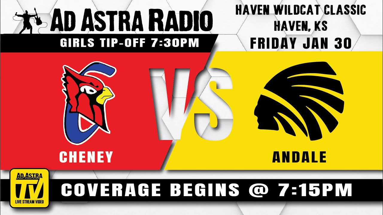 Andale vs. Cheney Girls Basketball @ Haven Wildcat Classic 1-30-26