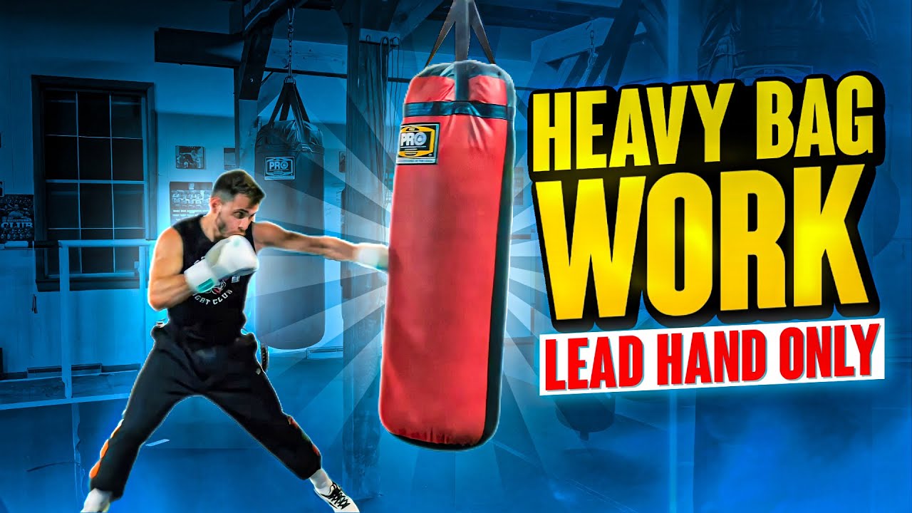 Heavy Bag Work Lead Hand Only - With Punch Indicators