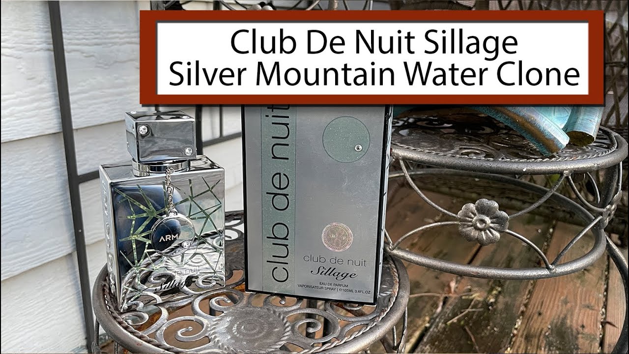 Armaf Club De Nuit Sillage | Creed Silver Mountain Water Clone