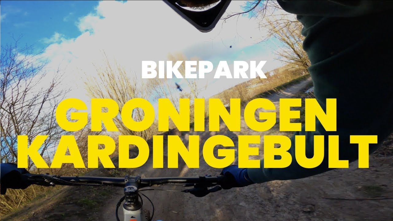 Bikepark Groningen, Kardingebult - Eerste keer Downhill met mijn Full suspension mountainbike
