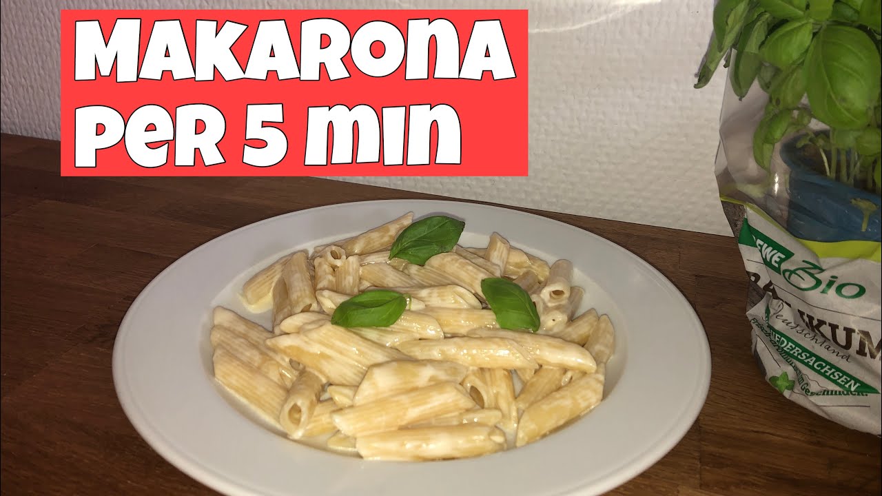 Makarona per 5 minuta shum te shijshme
