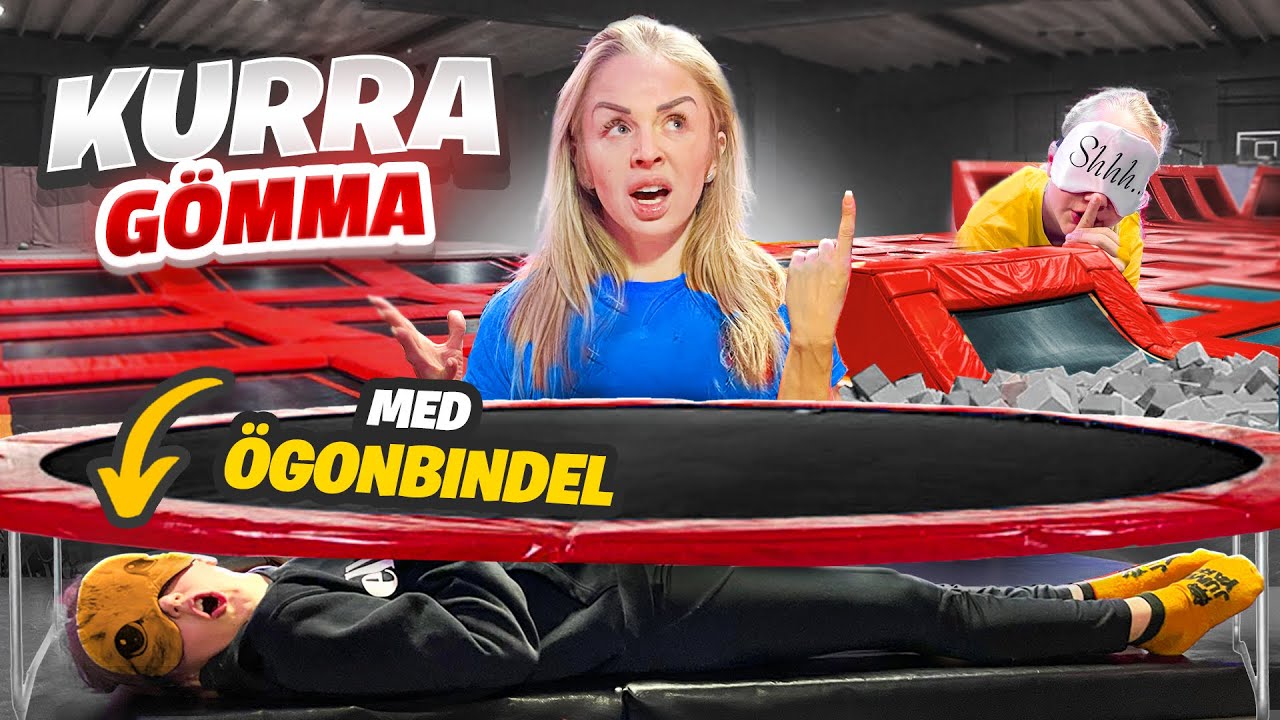KURRAGÖMMA MED ÖGONBINDEL