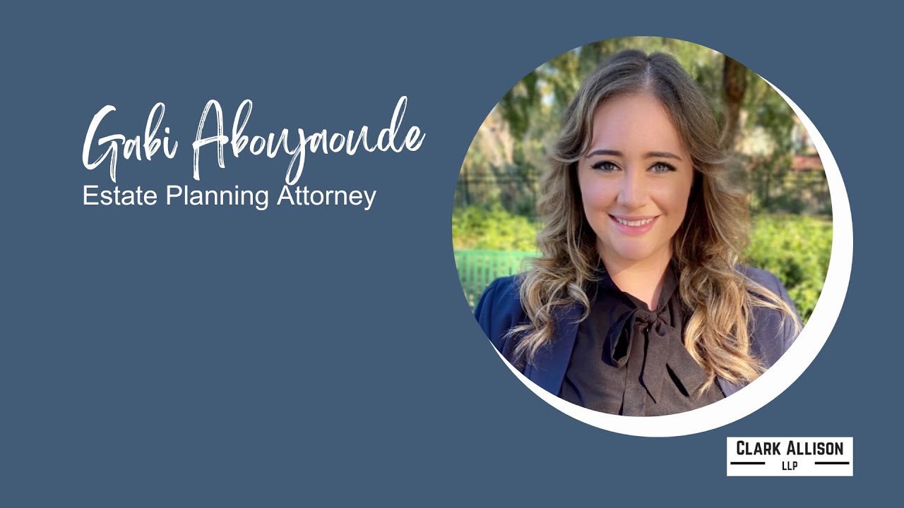 Gabi Aboujaoude, San Diego, CA. Estate Planning Attorney.
