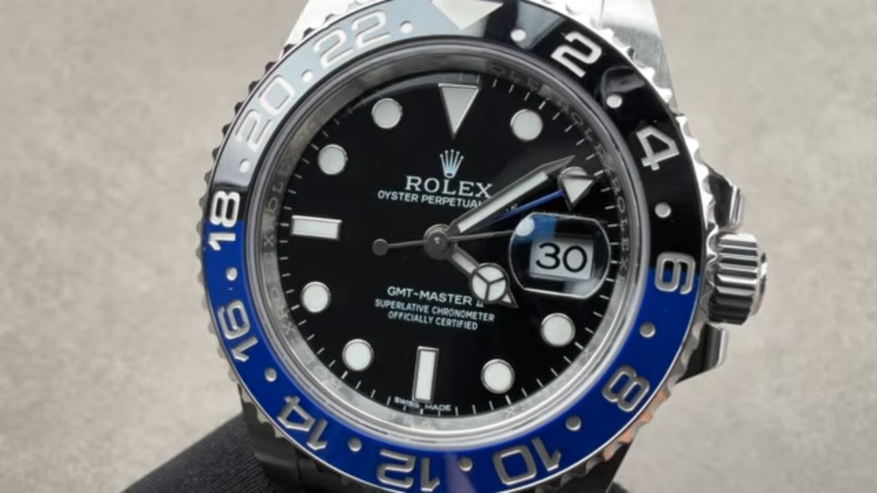 Обзор сертифицированных подержанных часов Rolex GMT-Master II 116710BLNR-0002.