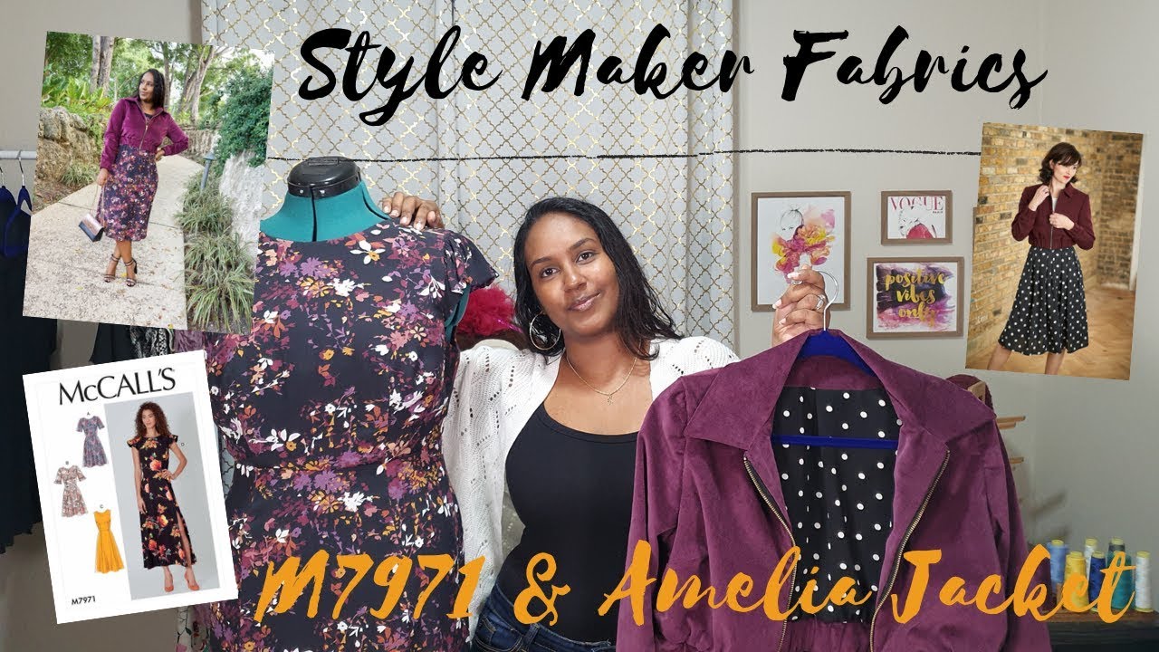 Sewing Pattern Review - M7971 - Sew Over It Amelia Jacket - Style Maker Fabrics Fall Style Tour