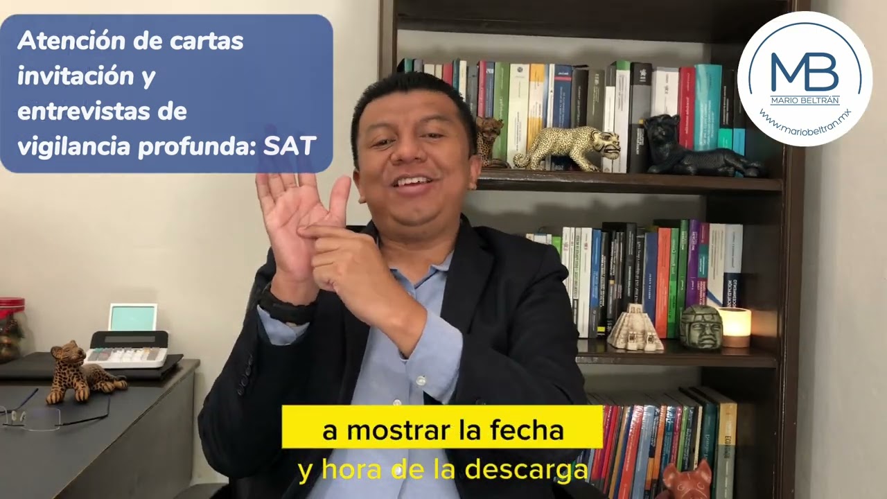 Comentarios a las invitaciones y entrevistas de vigilancia profunda del SAT