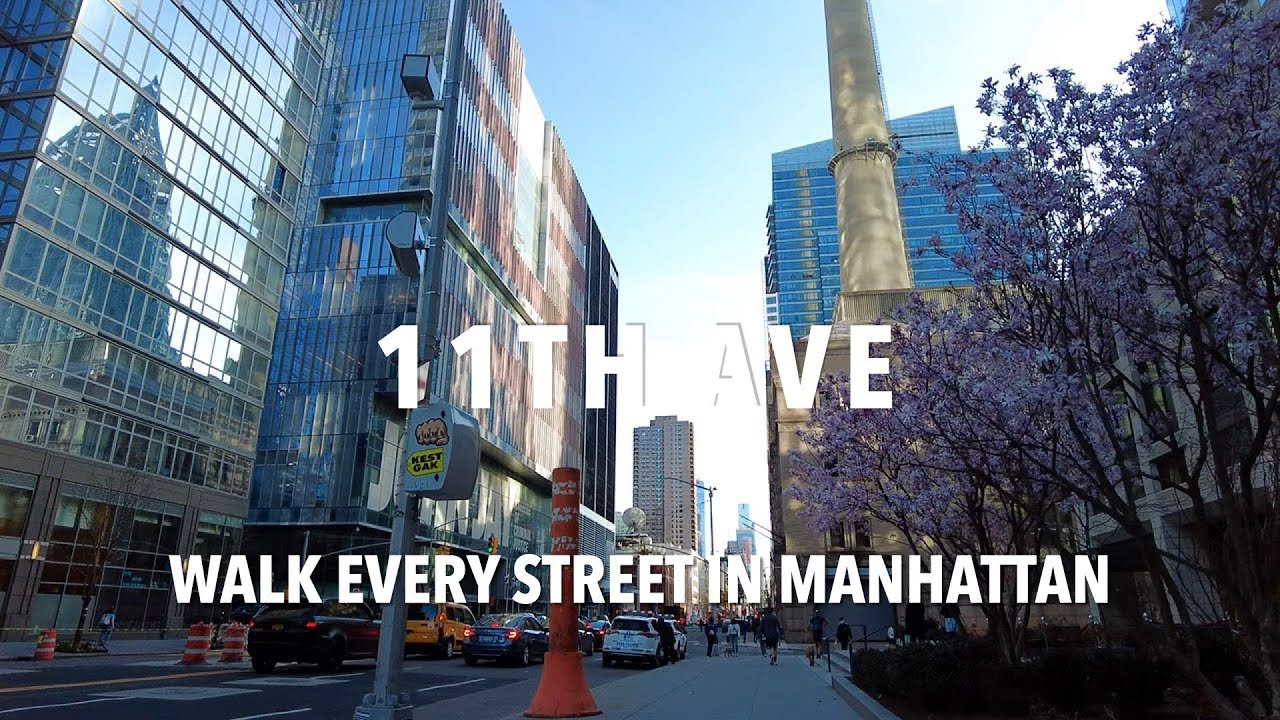 Walking Manhattan | Eleventh Avenue (11th Avenue) w/ West End Avenue