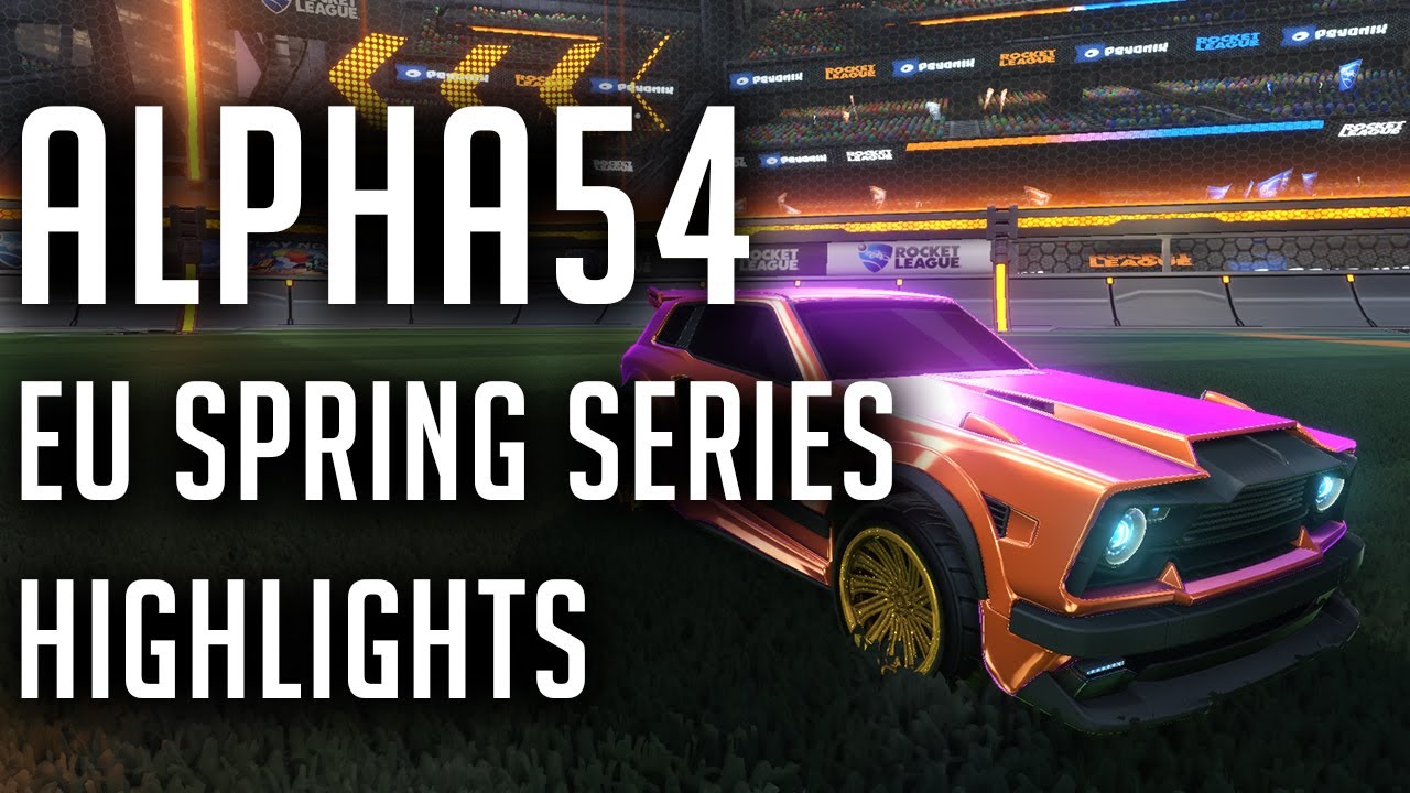 Alpha54 | RL Spring Series Highlights (Goals, Assists, Dribbles, Redirects, Saves)