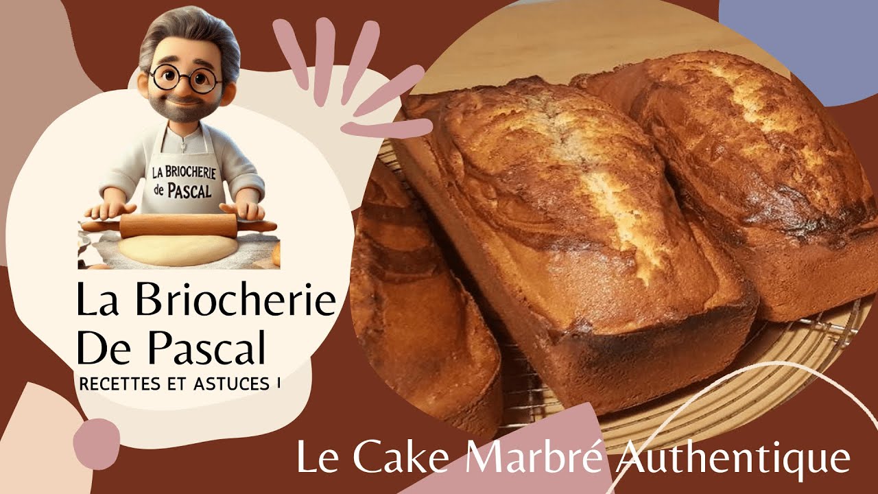 Le Cake Marbr&eacute; Authentique Artisanal de la Briocherie de Pascal