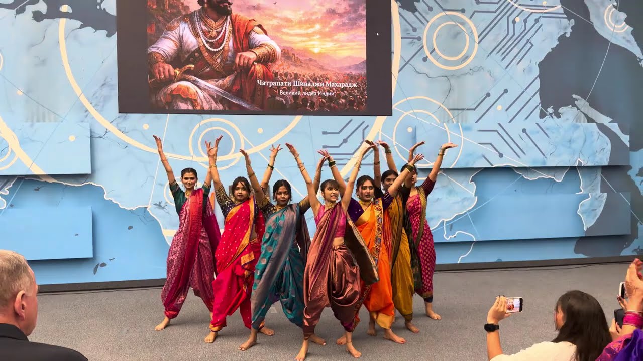 Shivaji Maharaj Jayanti celebration 🙏💐ll Kemerovo state university ll Russia 🇷🇺 
